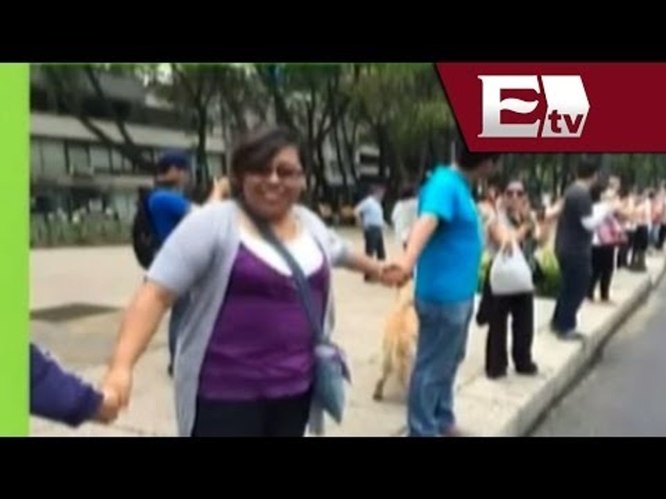 Cadena Humana en contra de la Legislación de Telecomunicaciones / Comunidad