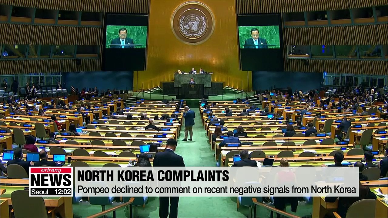 U.S. Secretary of State Mike Pompeo 'very happy' to return to North Korea