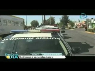 Detienen a peligrosa banda de secuestradores en Aguascalientes