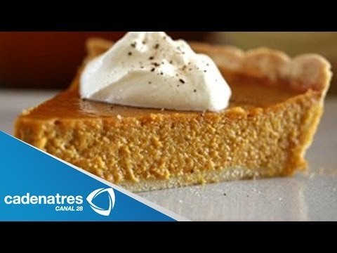 Receta de Pie de Calabaza / Cómo hacer pie de calabaza