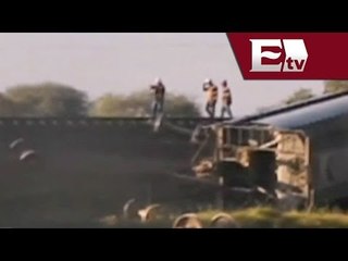 Tren se descarrila en Jalisco, deja una persona lesionada / Titulares de la mañana