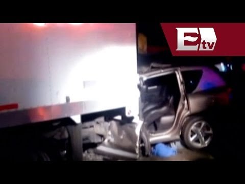 Carambola en la México-Querétaro provoca caos vial / Titulares de la mañana