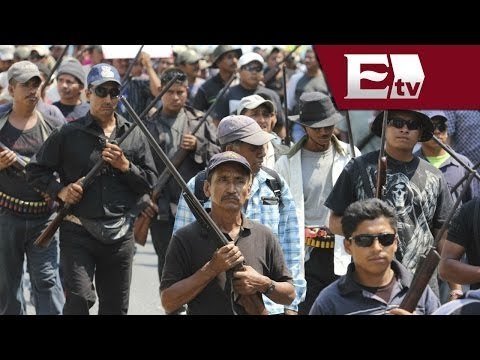 Desarme de autodefensas, medida de control contra el crimen organizado / Todo México