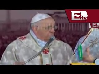 Inicio de la ceremonia de canonización/ Home from the canonization ceremony