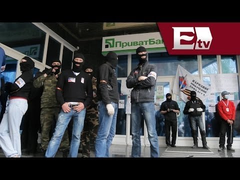 Insurgentes prorrusos toman una ciudad más en el este de Ucrania/ Maria Navarro