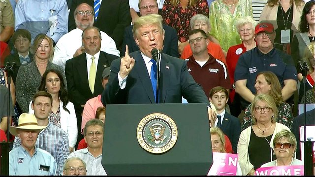Trump mocks Christine Blasey Ford over Kavanaugh allegations
