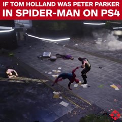 If Tom Holland Was Peter Parker in Spider-Man on PS$