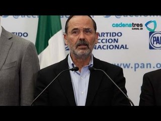 Carlos Olson, tesorero nacional del PAN habla sobre las deudas que tiene el partido