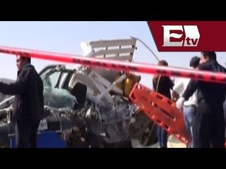 Choque de autobús y camioneta deja 7 muertos en Oaxaca / Titulares con Vianey Esquinca