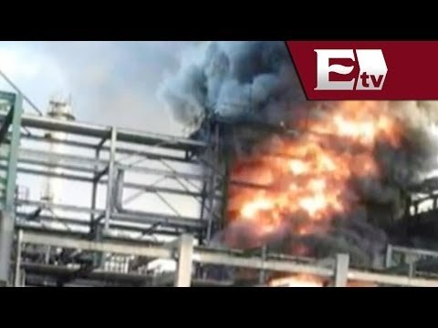 Incendio en refinería de Madero, Tamaulipas; no hay heridos / Andrea Newman
