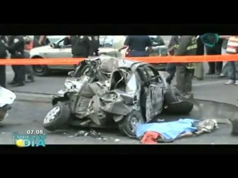 Impactantes imágenes. Torton se queda sin frenos e impacta a cinco vehículos