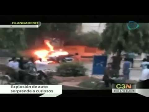Explosión de un automóvil en Bangladesh mata y hiere a varias personas