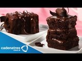 Receta para preparar pastel de chocolate con higos. Receta de pastel / Postres fáciles