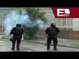 Enfrentamiento entre estudiantes y policías en Colombia   / Global