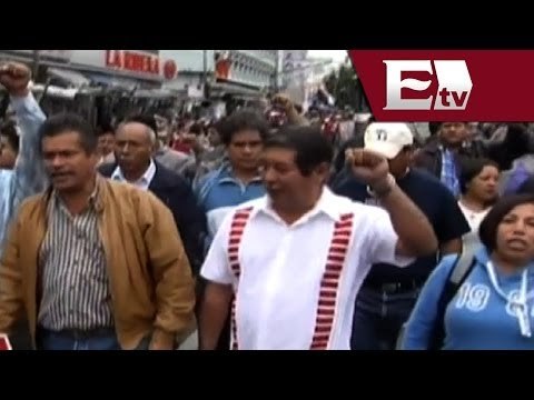 Así se vivieron las marchas de profesores en la Ciudad de México, con motivo del Día del Maestro