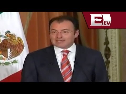 Sismo interrumpe conferencia de prensa de Luis Videgaray / Andrea Newman