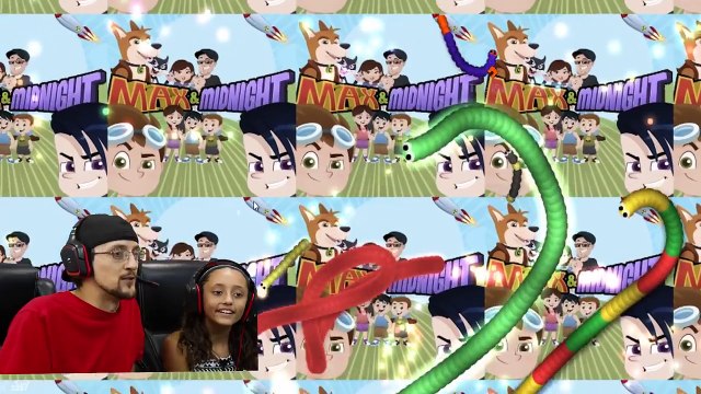 WHO'S RUSTY Slither.io vs. Limax.io (Another copycat or better-) w_ FGTEEV DUDDY, Lex & Chase!