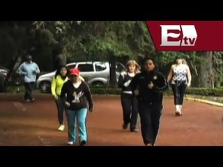 下载视频: Corredores toman medidas preventivas ante inseguridad en Bosque de Tlalpan/ Yazmin Jalil