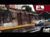Cierran lateral de la México-Querétaro por deslave / Excélsior informa