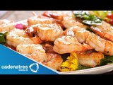 Receta de Tacos de camarón con chipotle y limón / Receta de cómo hacer tacos de camarón