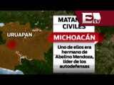 Matan a 5 civiles en Uruapan, Michoacán / Titulares con Vianey Esquinca