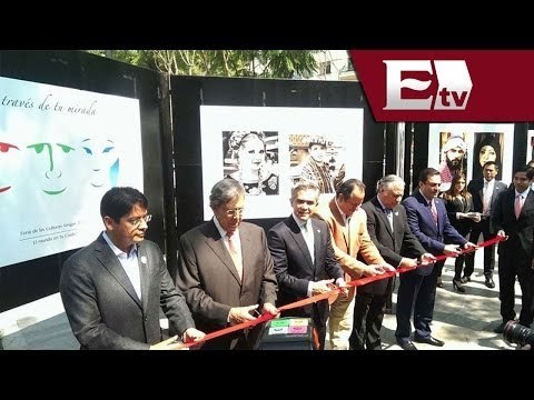 Mancera inaugura exposición fotográfica de Feria de las Culturas Amigas / Vianey Esquinca