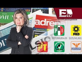 Autorizan a los partidos políticos recaudar más / Duro y a las cabezas