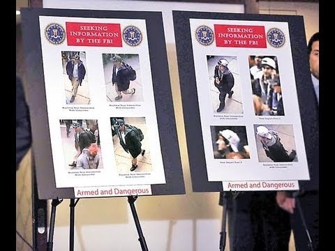 FBI presenta fotografías de presuntos sospechosos en explosión de maratón de Boston
