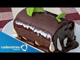 Receta para preparar rollo de chocolate. Receta de postres / Postres fáciles y rápidos