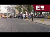 CNTE, SME y estudiantes marchan en la Ciudad de México por día del maestro / Excélsior informa