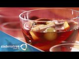 Receta para preparar ponche rojo/ Cómo hacer ponche rojo navideño/ Cócteles de navidad sin alcohol