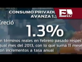 Consumo privado en México avanza 1.3% / Lo mejor con David Páramo