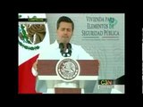 Programa Nacional de Vivienda para elementos de seguridad pública, anuncia Peña Nieto