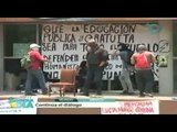 Encapuchados continúan tomando instalaciones de Rectoría de la UNAM