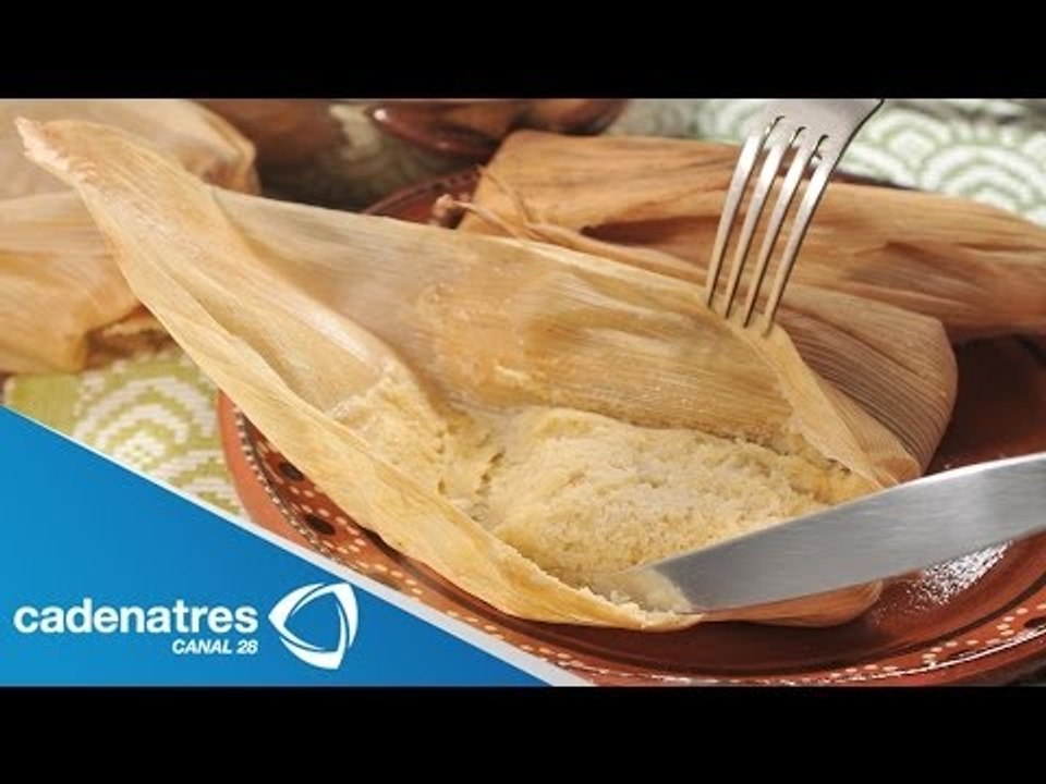 Receta para preparar tamales de elote con salsa...