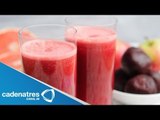 Receta para preparar jugo. Receta de jugos / Recetas fáciles y rápidas