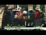Normalistas se apoderan de unidades repartidoras de productos para bloquear el centro de Morelia