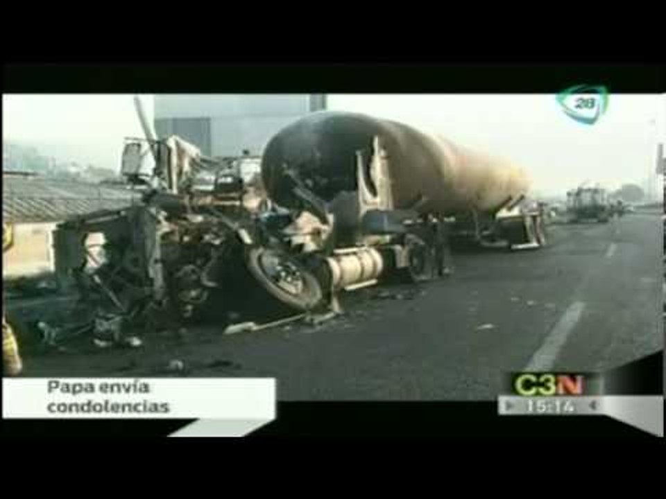 Papa Francisco envía condolencias a víctimas de la explosión de Ecatepec