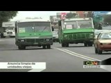 Gobierno capitalino retirará unidades de transporte público en deterioro a partir del 3 de Mayo