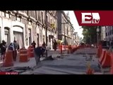 Hallan edificación prehispánica en calle República de Argentina / Excélsior informa