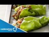 Receta Tacos de Lechuga estilo Oriental / Tacos de Lechuga estilo Oriental
