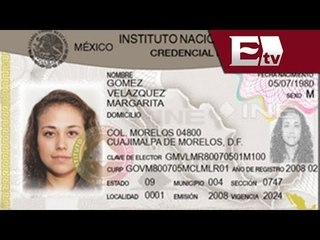 INE presenta nuevos modelos de la credencial para votar / Nacional