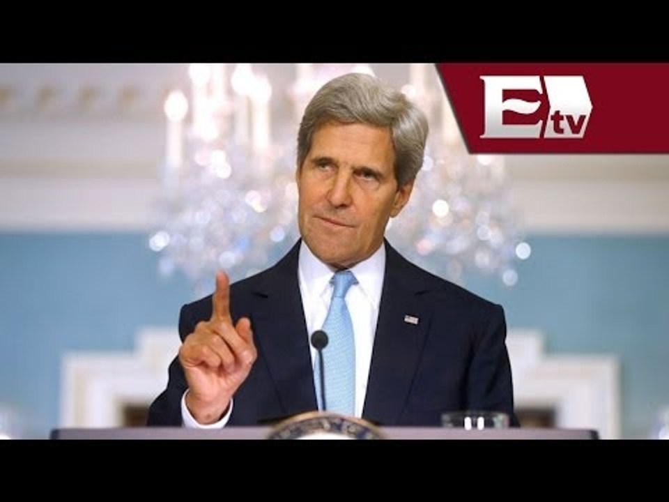 John Kerry concluye visita oficial en México /...