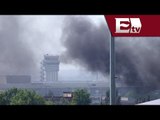 Mueren 40 entre ucranianos y prorrusos por el control del aeropuerto de Donetsk/ Global