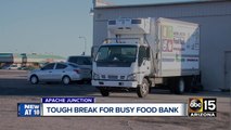 Apache Junction Food Bank desperate for donations after refrigerated truck breaks down