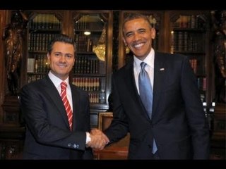 Peña Nieto recibe a Barack Obama en Palacio Nacional // Obama visit Mexico