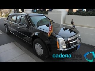 La Bestia, la limusina presidencial de Barack Obama
