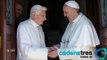 Benedicto XVI regresa a El Vaticano