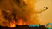 Fuerte incendio destruye viviendas y consume decenas de hectáreas en California