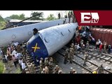 Choque de trenes en India ocasiona 40 muertos y más de 50 heridos/ Global